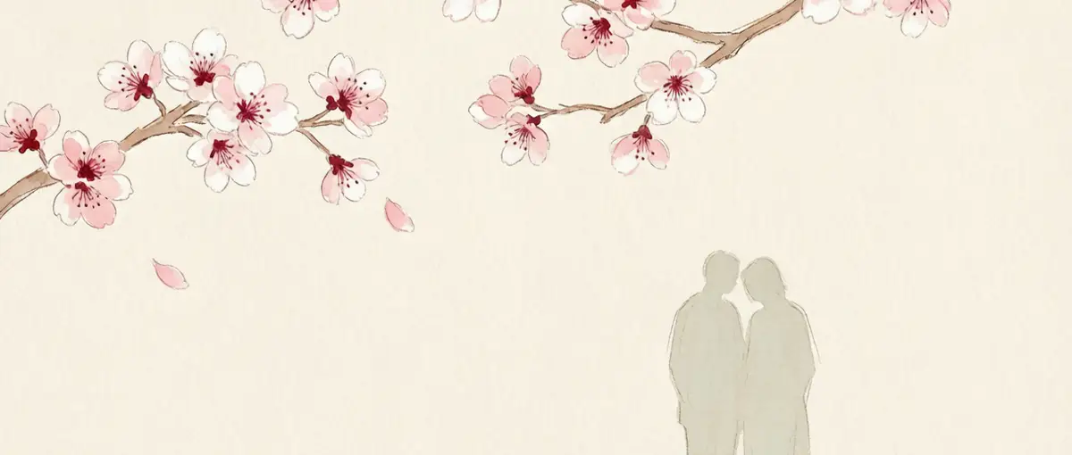 桃花　声を立てずに人を引き寄せる、ほんのりした温もり