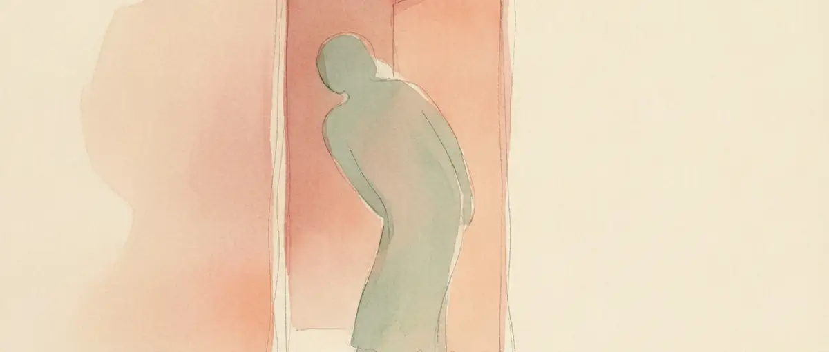 Why do I keep one foot out the door in relationships?